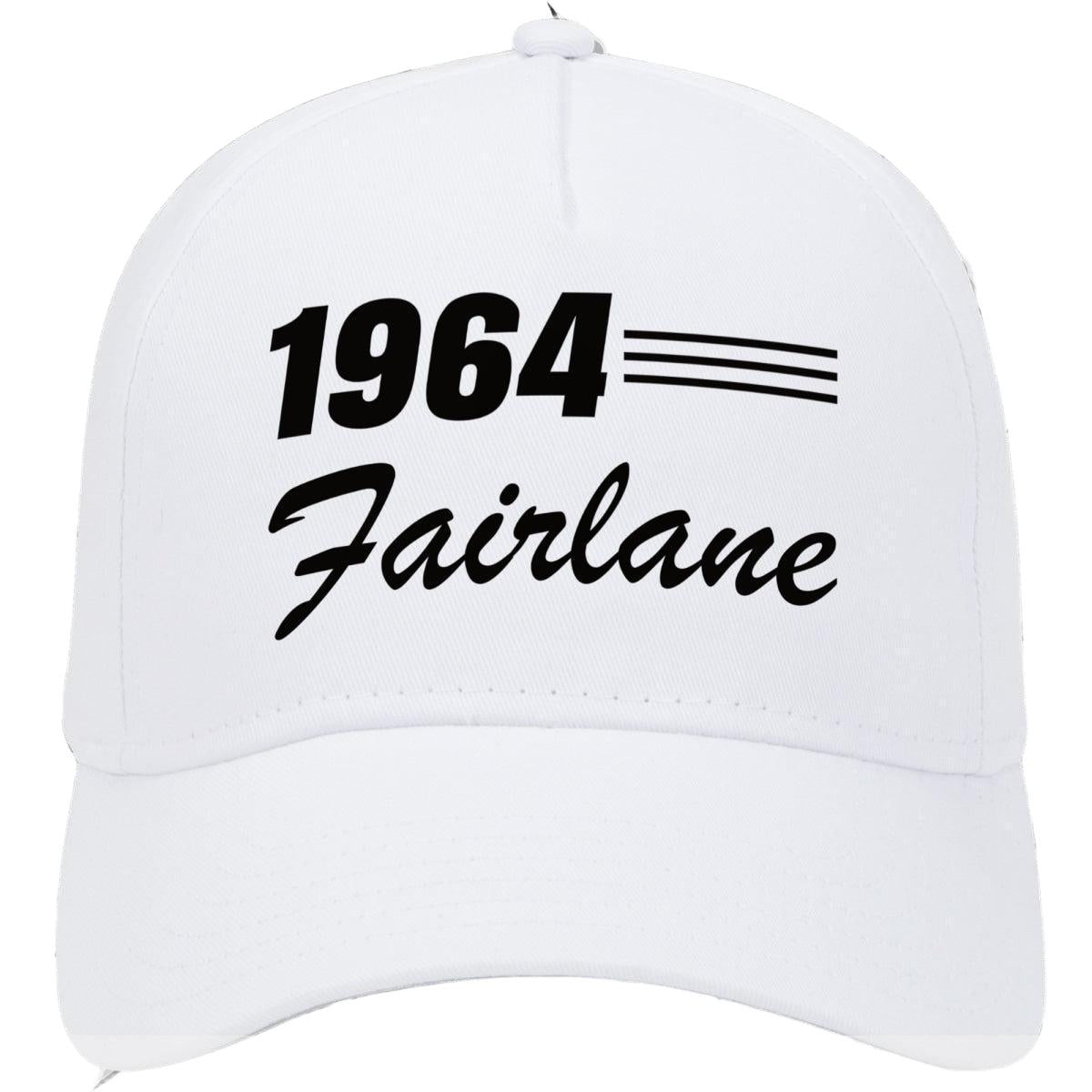 1964 Ford Fairlane Car Model Hat White