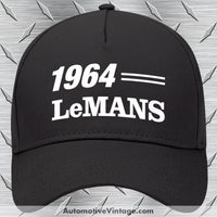 1964 Pontiac Lemans Car Model Hat Black