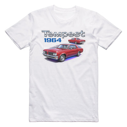 1964 64 Pontiac Tempest Retro Muscle Car T-shirt