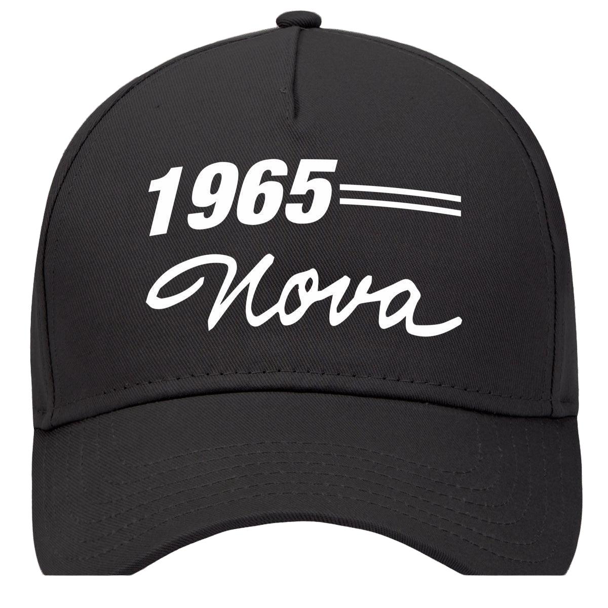 1965 Chevrolet Nova Car Hat Black Model