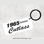 1965 Oldsmobile Cutlass Car Model Metal Keychain Keychains
