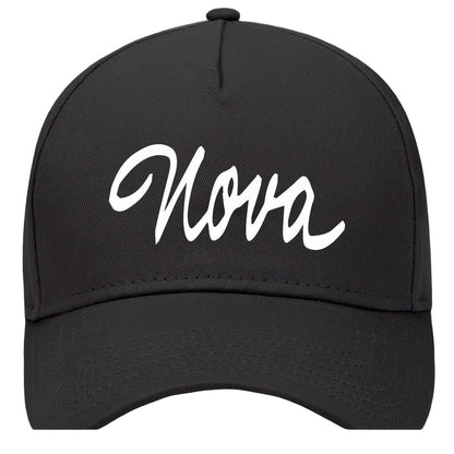 Chevrolet Nova Late 60S Emblem Car Hat Black Model