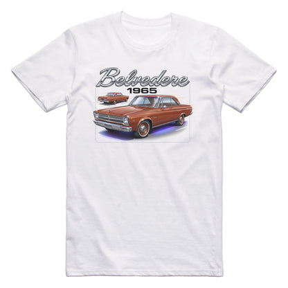 1965 65 Plymouth Belvedere Retro Classic Car T-shirt