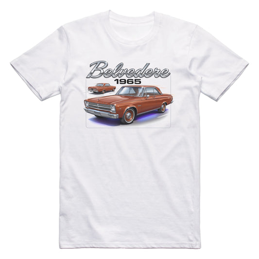 1965 65 Plymouth Belvedere Retro Classic Car T-shirt