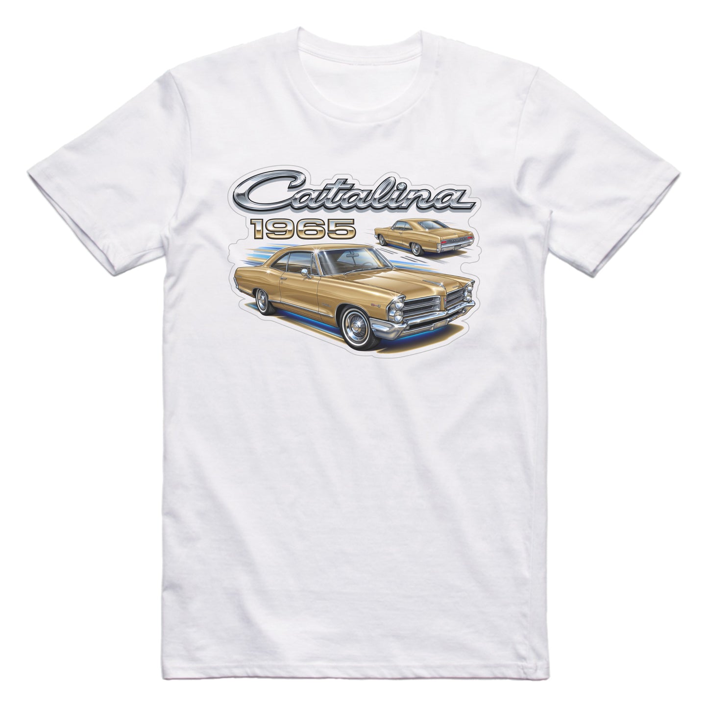 1965 65 Pontiac Catalina Retro Classic Car T-shirt