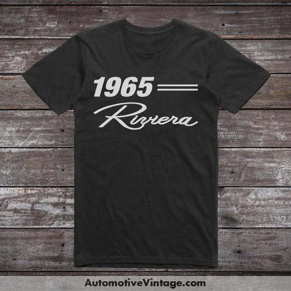1965 Buick Riviera Classic Car T-Shirt Black / S Model T-Shirt