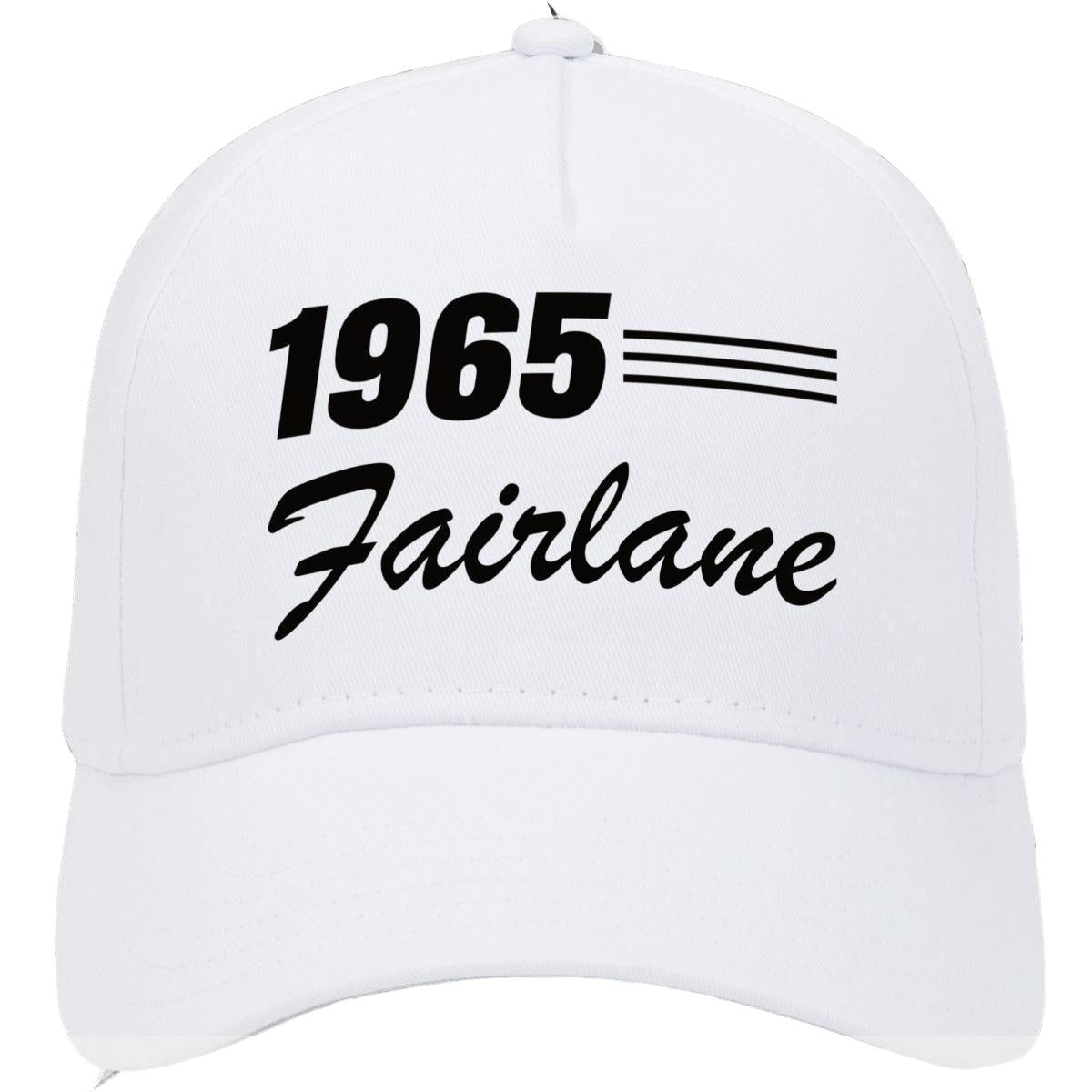 1965 Ford Fairlane Car Model Hat White