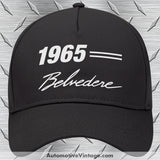 1965 Plymouth Belvedere Car Model Hat Black