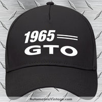 1965 Pontiac Gto Car Model Hat Black