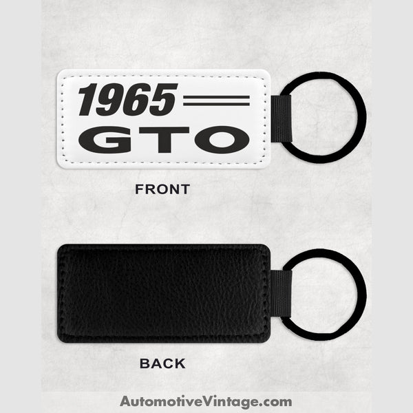 1965 Pontiac Gto Leather Car Keychain Model Keychains