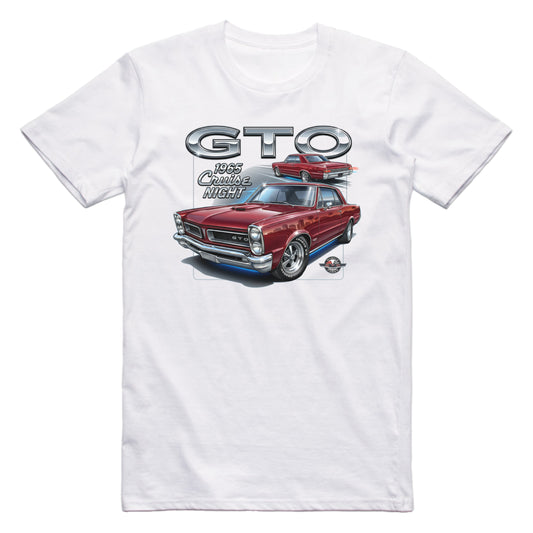 1965 Pontiac GTO Retro Muscle Car T-shirt