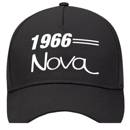 1966 Chevrolet Nova Car Hat Black Model