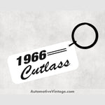 1966 Oldsmobile Cutlass Car Model Metal Keychain Keychains