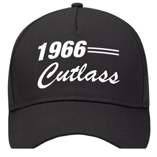 1966 Oldsmobile Cutlass Car Baseball Cap Hat Black Model