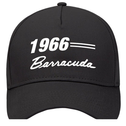 1966 Plymouth Barracuda Car Hat Black Model