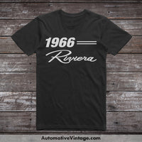 1966 Buick Riviera Classic Car T-Shirt Black / S Model T-Shirt