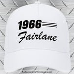 1966 Ford Fairlane Car Model Hat White