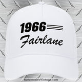 1966 Ford Fairlane Car Model Hat White