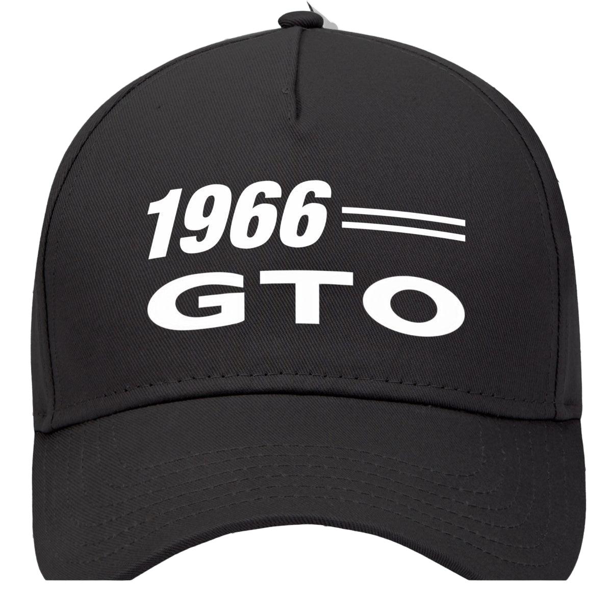 1966 Pontiac Gto Car Model Hat Black