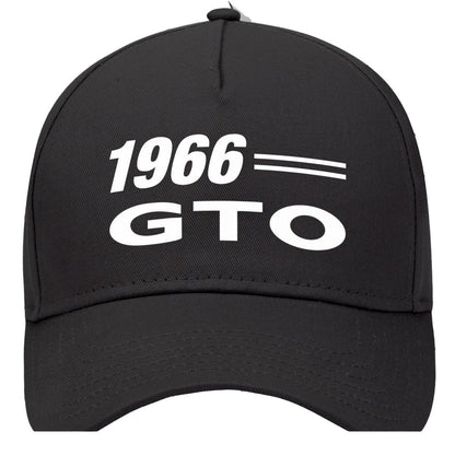 1966 Pontiac Gto Car Model Hat Black
