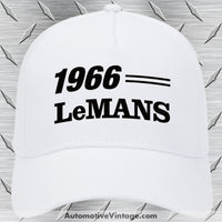 1966 Pontiac Lemans Car Model Hat White