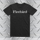 1967-70 Pontiac Firebird Emblem T-Shirt Black / S Car Model T-Shirt