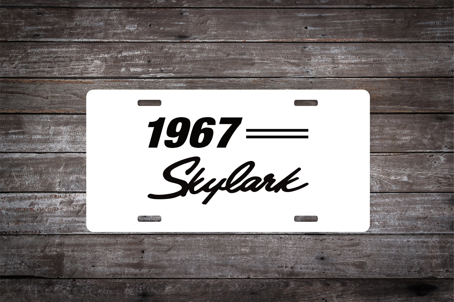 1967 67 Buick Skylark Car License Plate