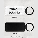1967 Chevrolet Nova Leather Car Key Chain Model Keychains