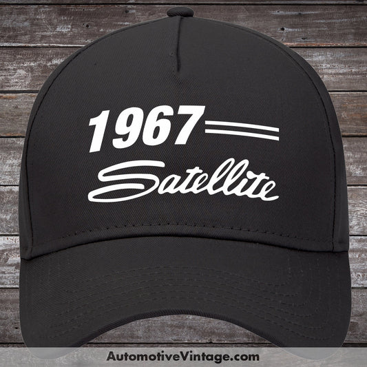 1967 Plymouth Satellite Car Hat Black Model