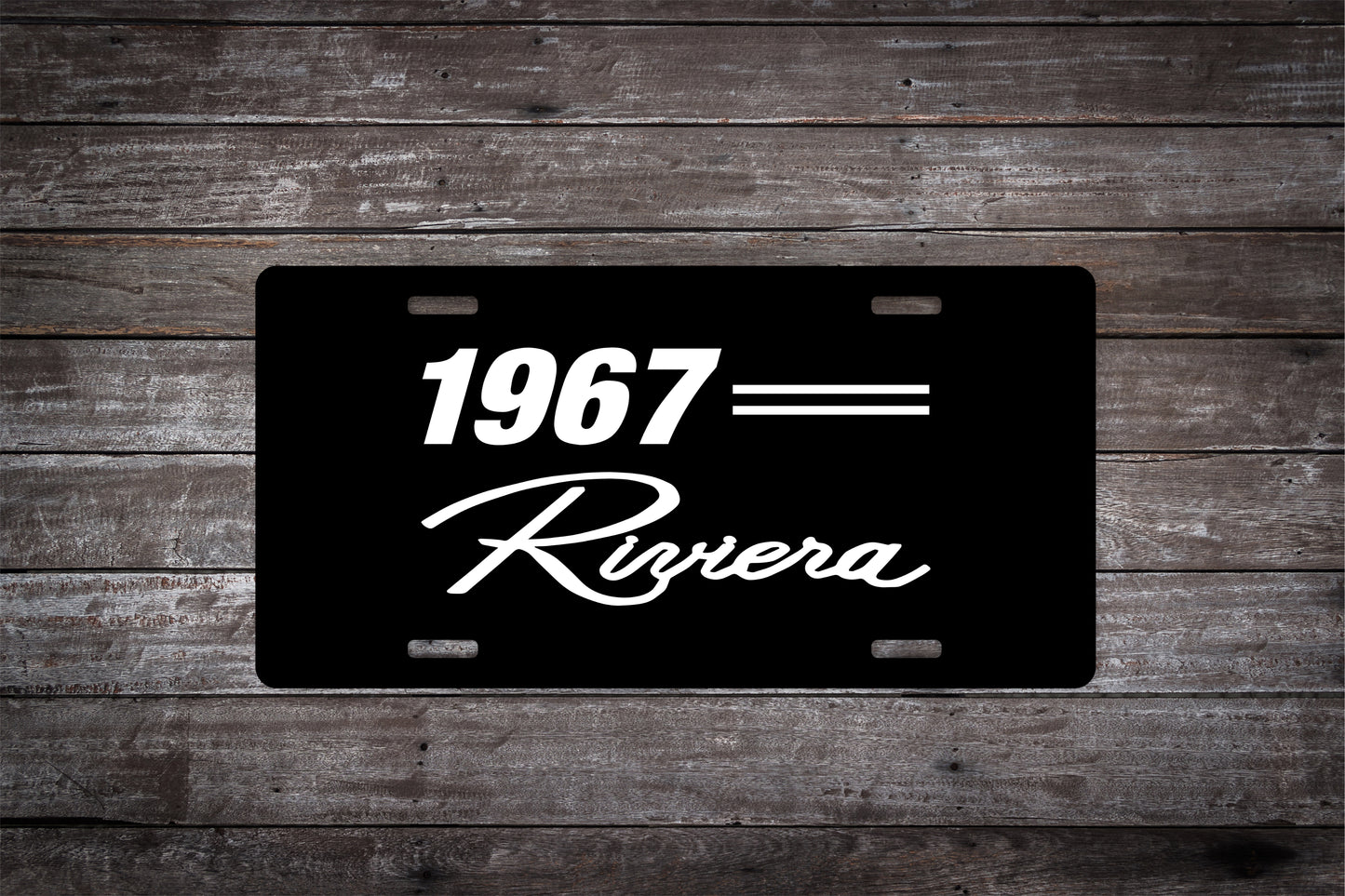 1967 67 Buick Riviera Car License Plate