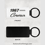 1967 Chevrolet Corvair Leather Car Keychain Model Keychains