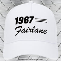 1967 Ford Fairlane Car Model Hat White