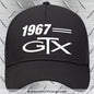 1967 Plymouth GTX Car Model Hat Black Car Model Hat