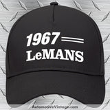 1967 Pontiac Lemans Car Model Hat Black