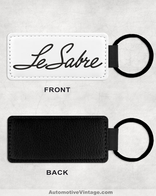 1968-70 Buick LeSabre EMBLEM Leather Car Keychain