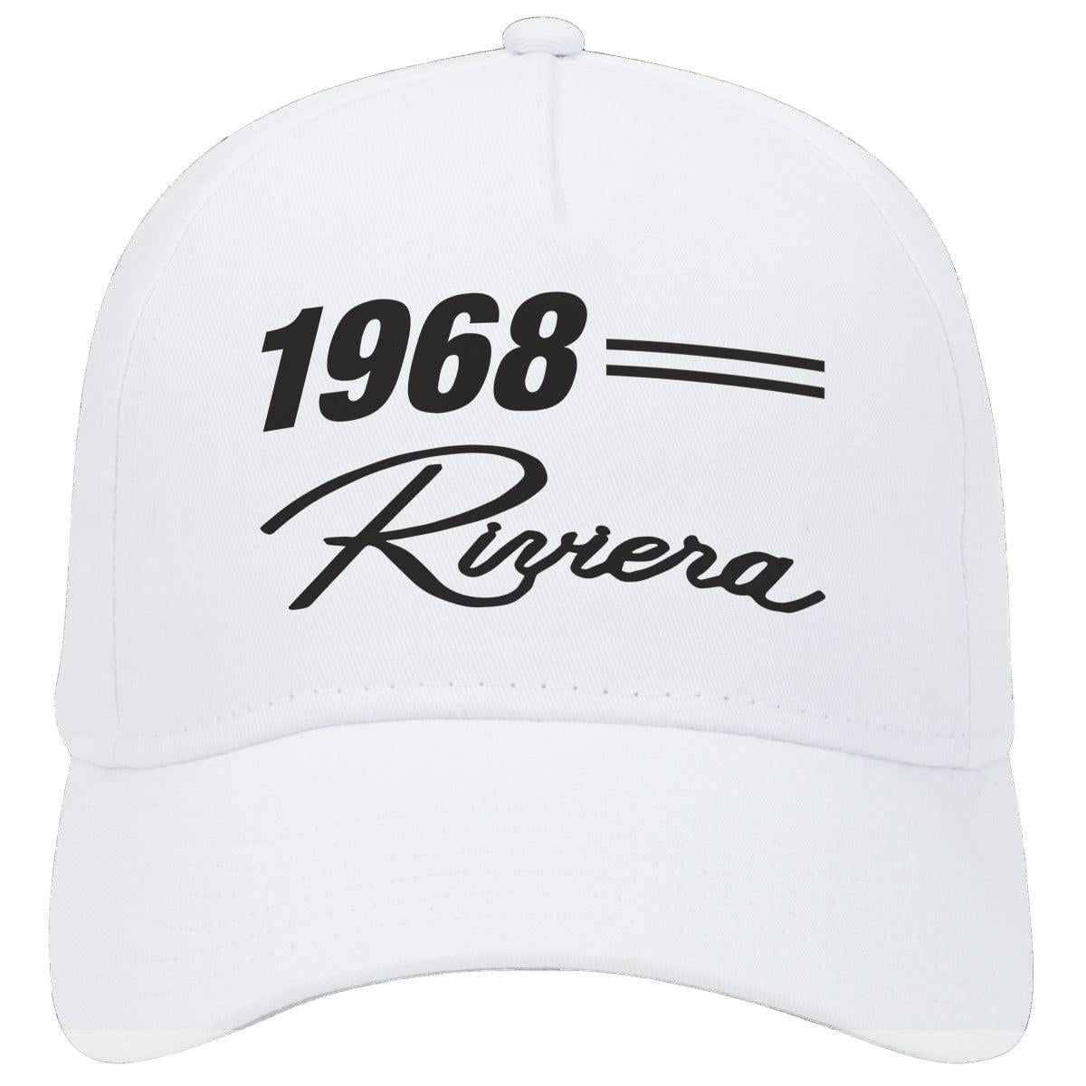 1968 Buick Riviera Classic Car Model Hat White