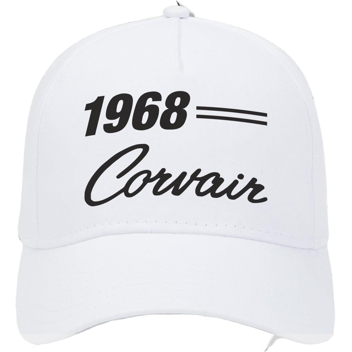 1968 Chevrolet Corvair Classic Car Hat White Model