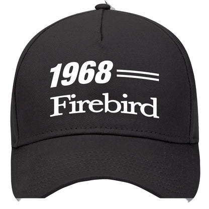 1968 Pontiac Firebird Car Model Hat Black
