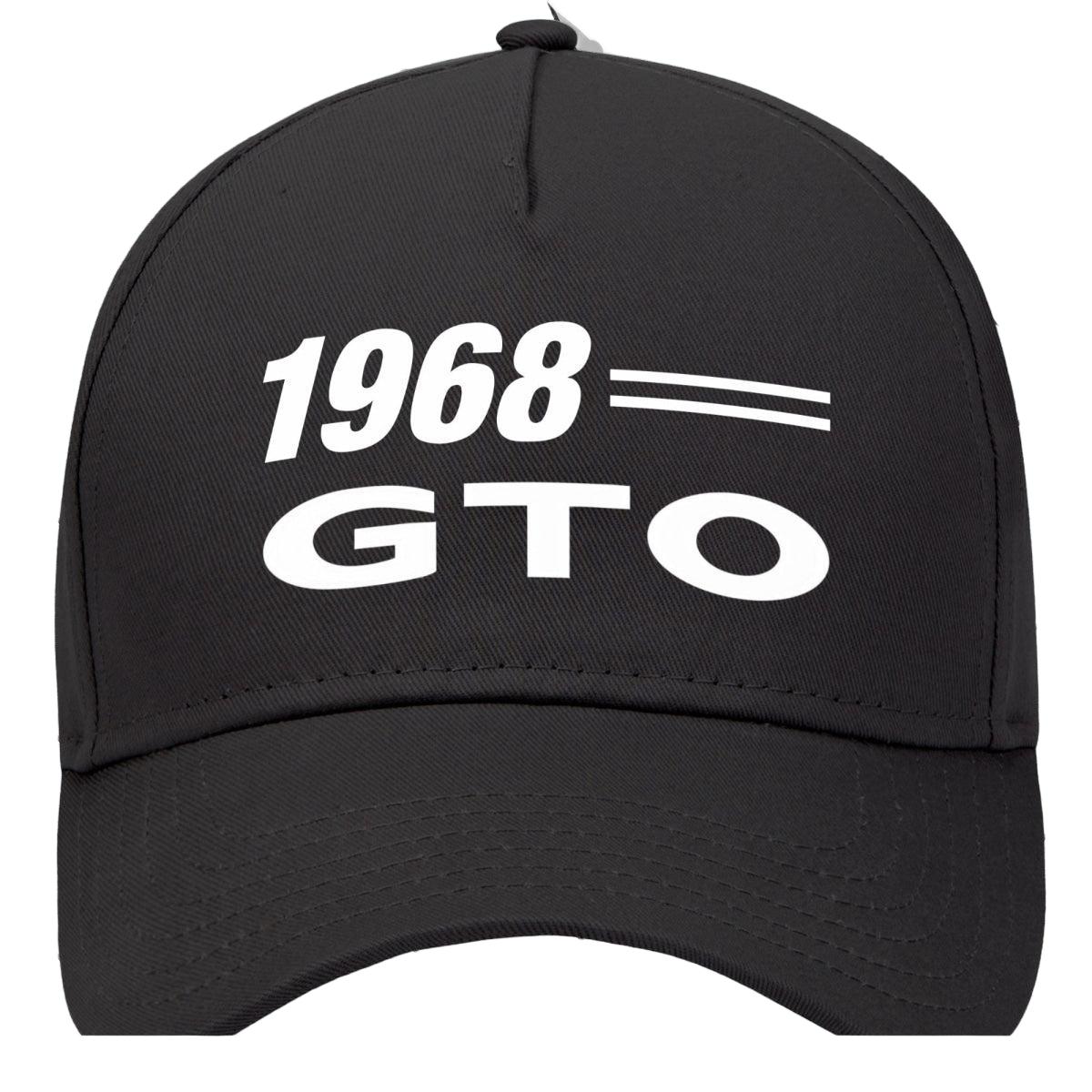 1968 Pontiac Gto Car Model Hat Black