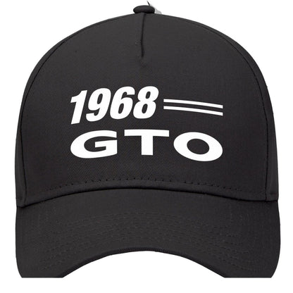 1968 Pontiac Gto Car Model Hat Black