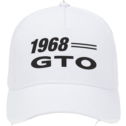 1968 Pontiac Gto Car Model Hat White