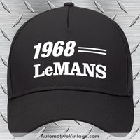 1968 Pontiac Lemans Car Model Hat Black