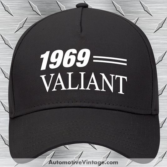 1969 69 Plymouth Valiant Car Hat Black Car Model Hat