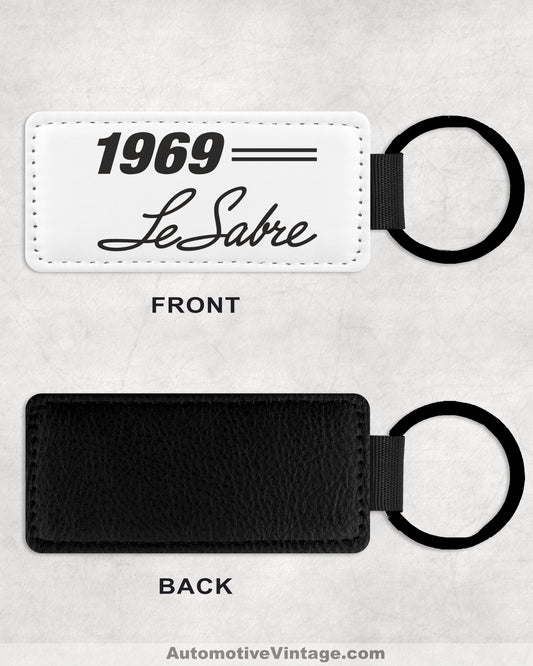 1969 69 Buick LeSabre Leather Car Keychain
