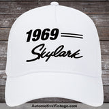 1969 Buick Skylark Car Model Hat White