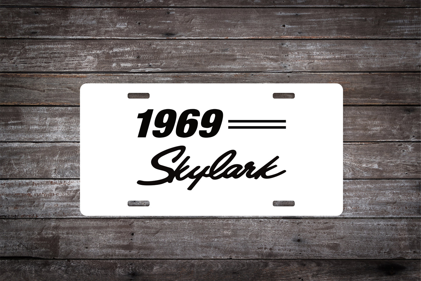 1969 69 Buick Skylark Car License Plate