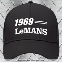 1969 Pontiac Lemans Car Model Hat Black