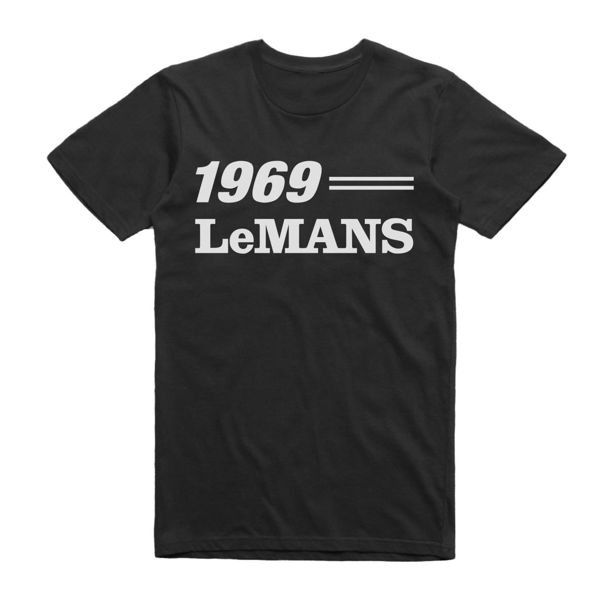 1969 Pontiac Lemans Classic Muscle Car T-Shirt Black / S Model T-Shirt