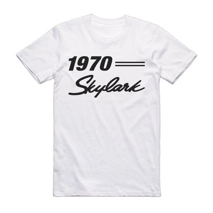 1970 Buick Skylark Classic Car T-Shirt White / S Model T-Shirt