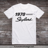 1970 Buick Skylark Classic Car T-Shirt White / S Model T-Shirt